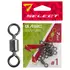 Вертлюжок Select Basic Swivel #1 (7 шт / уп), Размер: #1 (19.5 мм), фото 